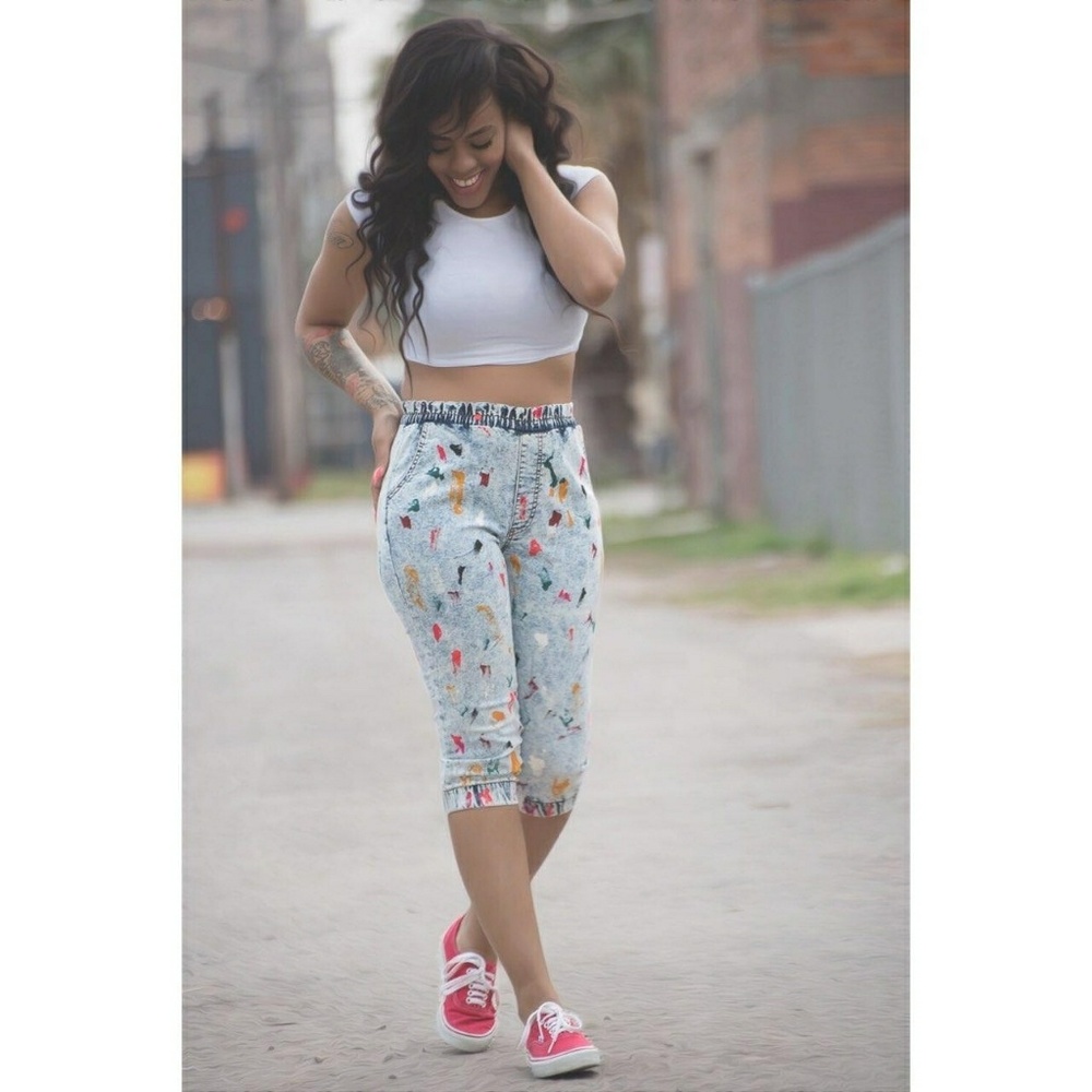 Splash Capri pants - Picture 2 of 4